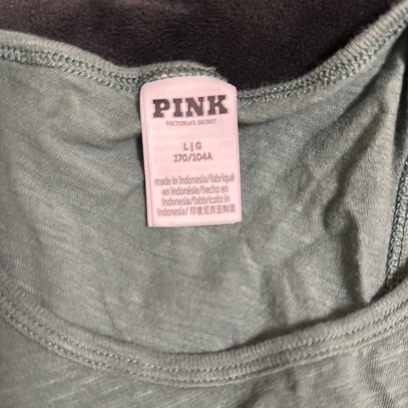 Pink Sports Club Tank Top in Green - Picture 3 of 4